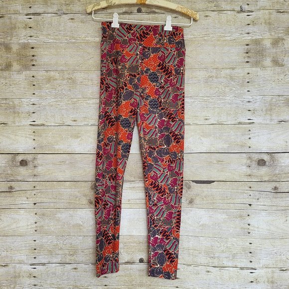 NWT OS One Size LuLaRoe Legging - Wrapped Candy Print - Picture 1 of 4